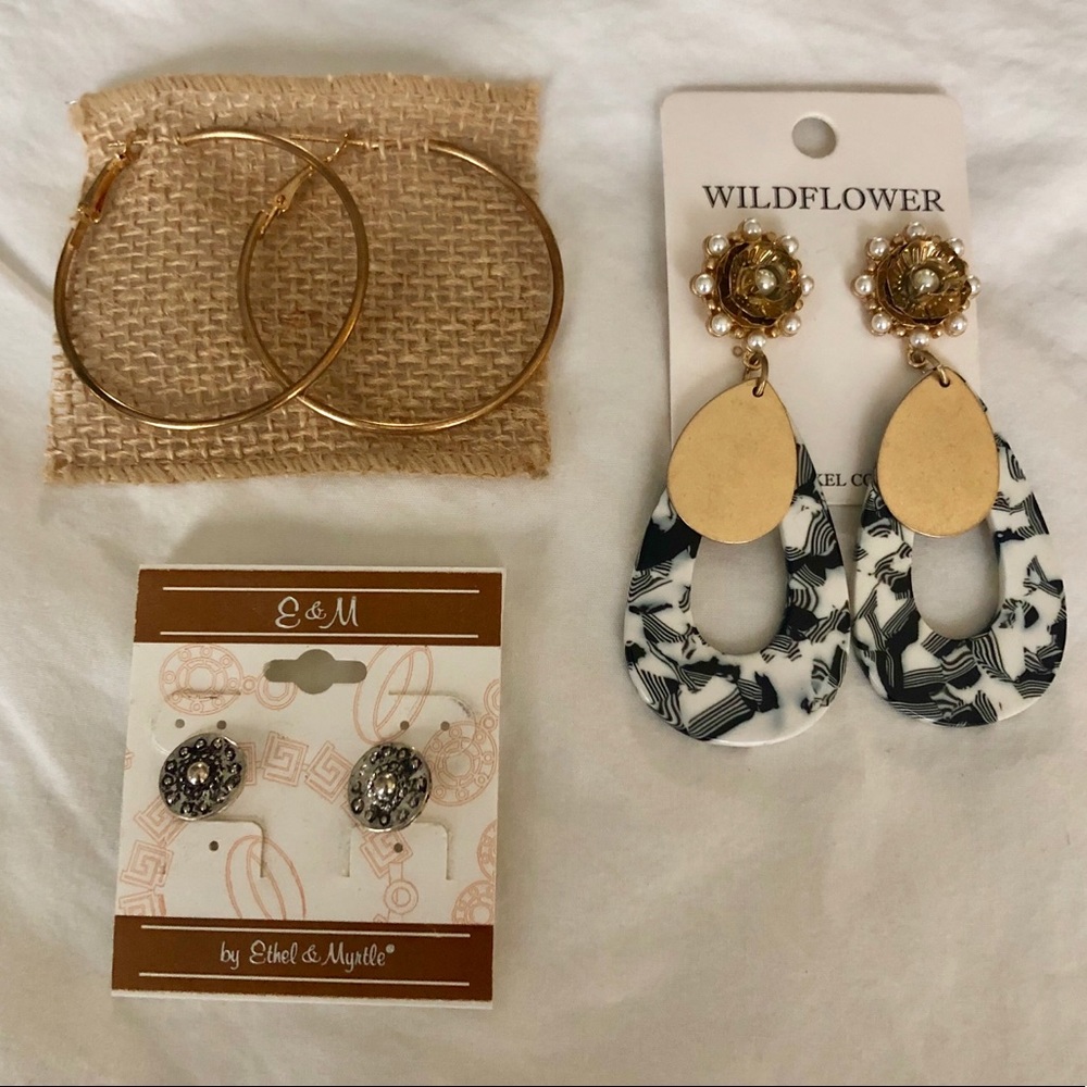 Statement earrings
